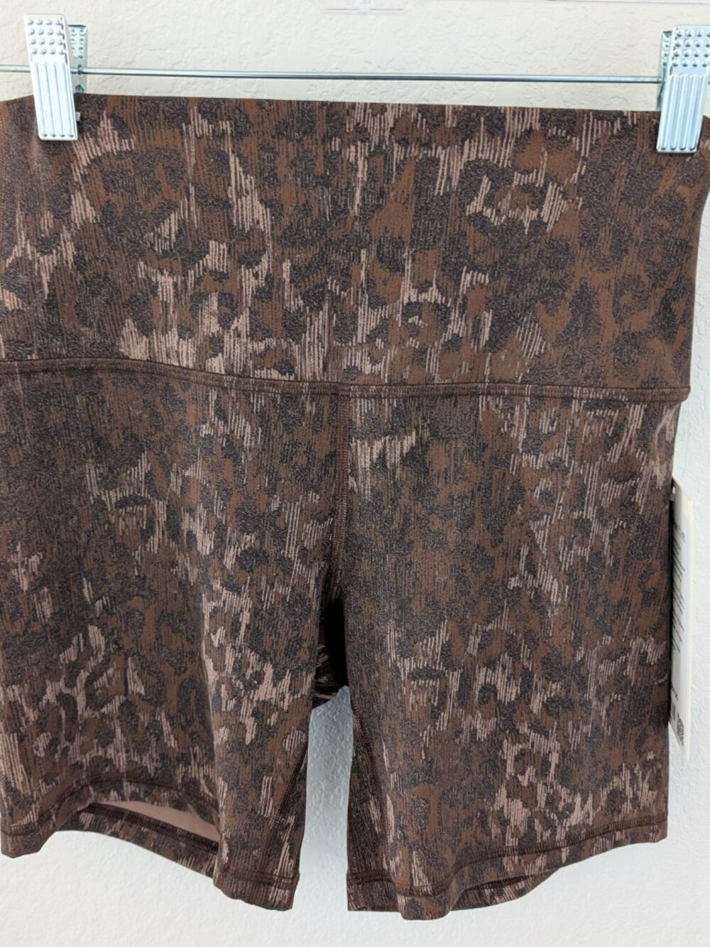 NWT Rare Lululemon Align HR Short 6" Truleopard Max Brown Multi Size 6 - Picture 4 of 10